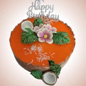 Tropical Delight Birthday Cake