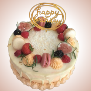 Elegant Birthday Bliss Cake