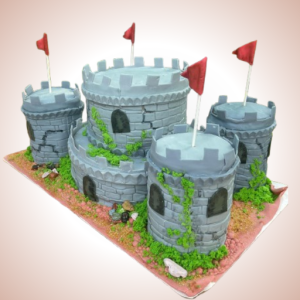 Enchanting Castle Birthday Cake for Kids