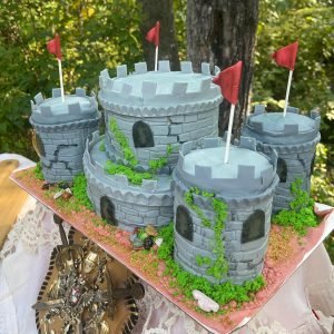 Enchanting Castle Birthday Cake for Kids