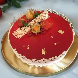 Exquisite Red Velvet Delight Cake