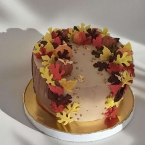Autumn Elegance Maple Cake