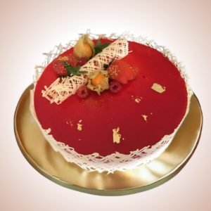 Exquisite Red Velvet Delight Cake