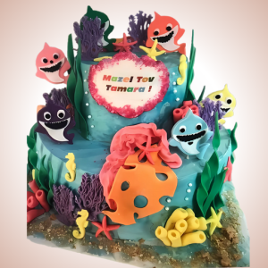 Underwater Adventure Celebration Cake