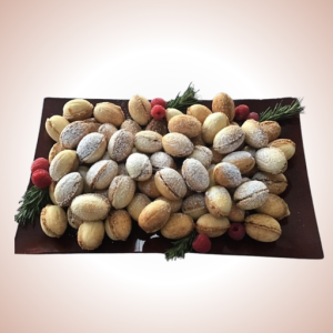 Nut-Filled Walnut-Shaped Cookies