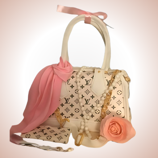 Elegant Designer Handbag Cake
