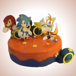 Sonic the Hedgehog Adventure Cake