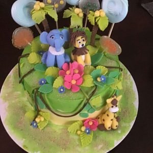 Jungle Safari Themed Cake