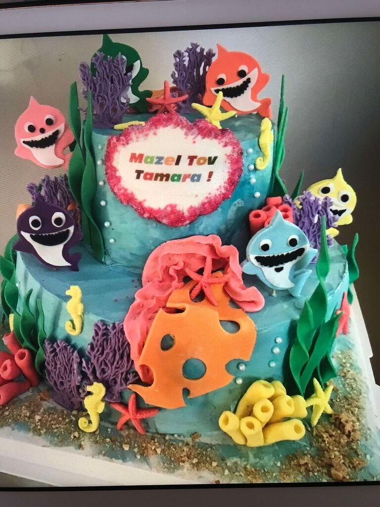Underwater Adventure Celebration Cake - Image 2